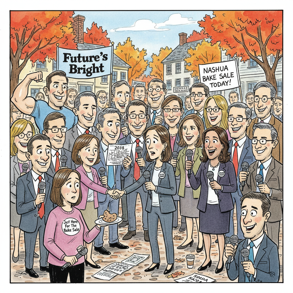 NH's Senate Race Devolves Into 'Open Mic Night' for 2028 Hopefuls