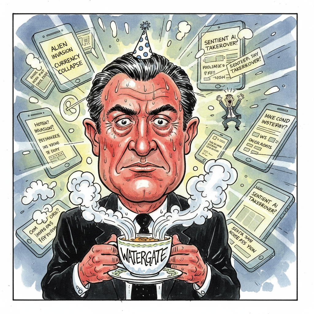 Nixon-Era Shenanigans Recalled: A Simpler Time, When Transparency Was Still a Bother