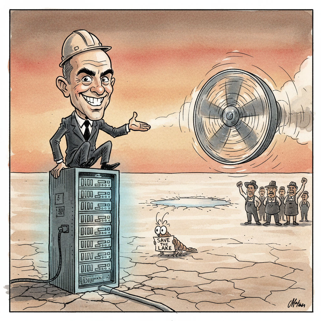 O'Leary's 'Brilliant' Salt Lake Data Center: A Desert Oasis of Irreversible Stupidity