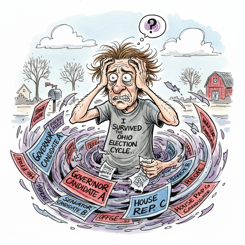 Ohioans Demand More Electoral Roller Coasters, State to Add Nausea-Inducing 'Purple Plunge' Referendum