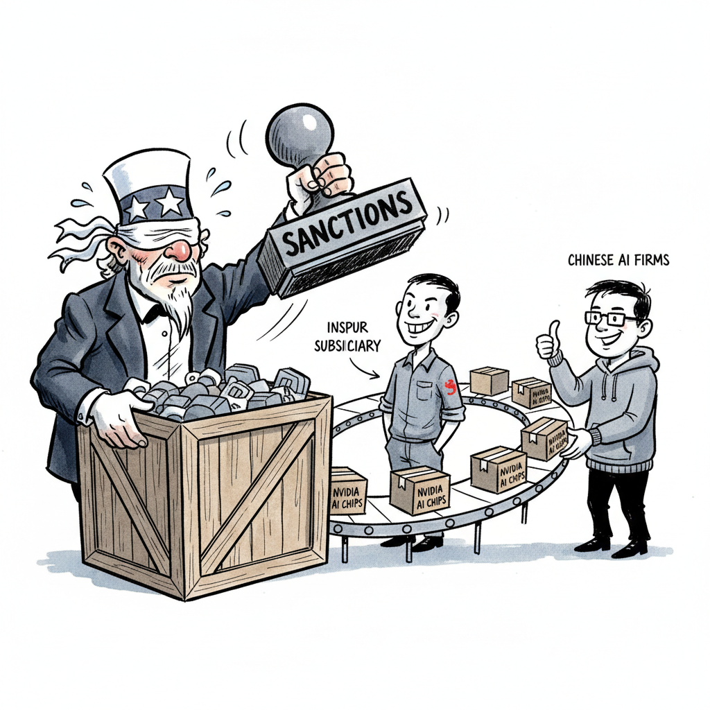 Pentagon's 'Sanctions' Revealed As Highly Lucrative Chip-Delivery Service