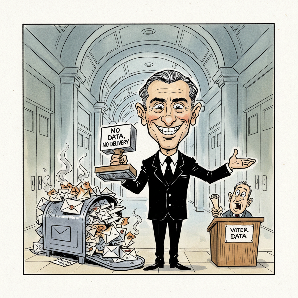 Postmaster General Unveils Bold New 'Ballot Bonfire' Initiative for Undesirable Data