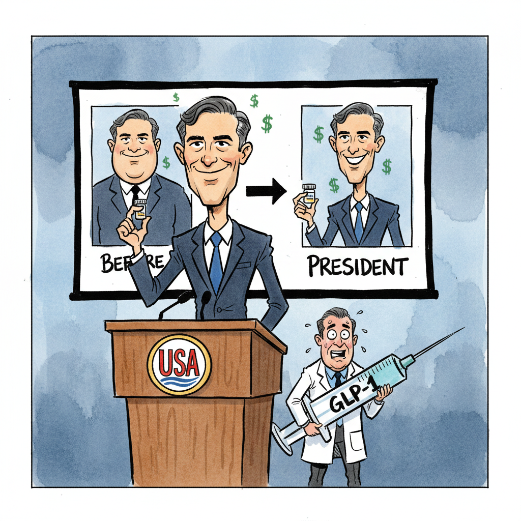 Pritzker's Presidential Physique: 80 Lbs. of Pure Policy Potential, Thanks to Science