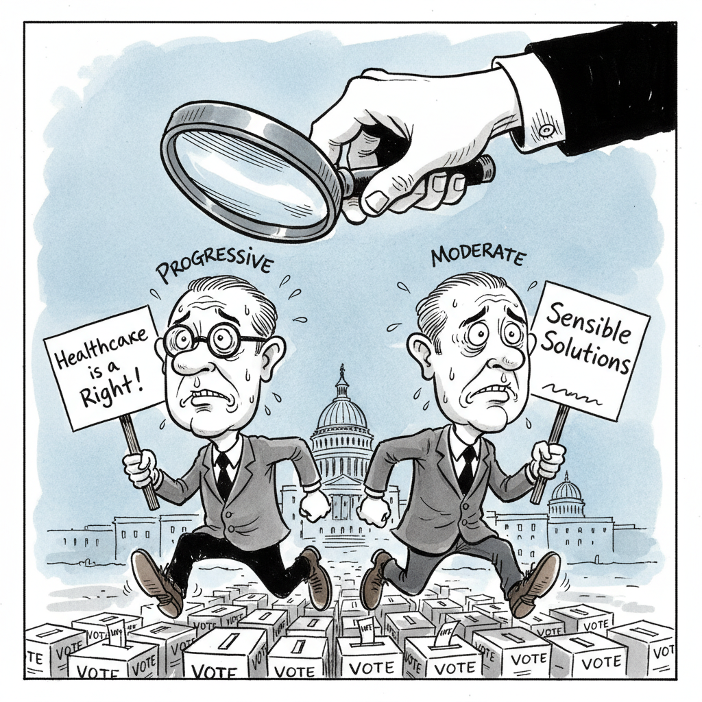 Progressive vs. Moderate: Primary Voters Demand More Nuance, Less Policy