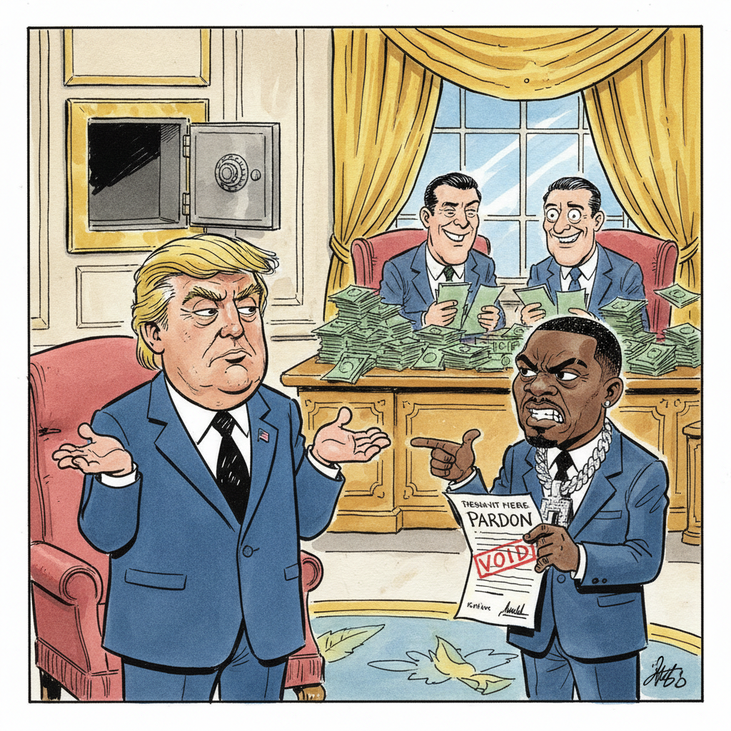 Rapper Demands 'Deliverance' as Presidential 'Get Out of Jail Free' Card Goes Missing