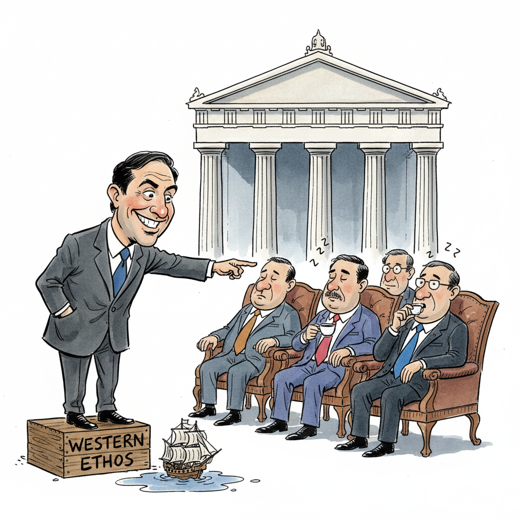 Rubio Demands Europe Stop Napping, Embrace 'Historical Urge' to Get Back to the Good Old Days of Being Awful