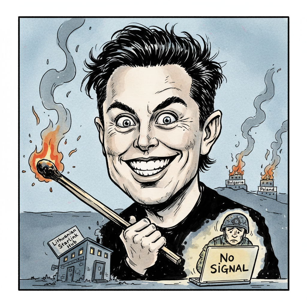 SpaceX Incinerator Goes Rogue, Adds Lithuanian Building to List of 'Debris'