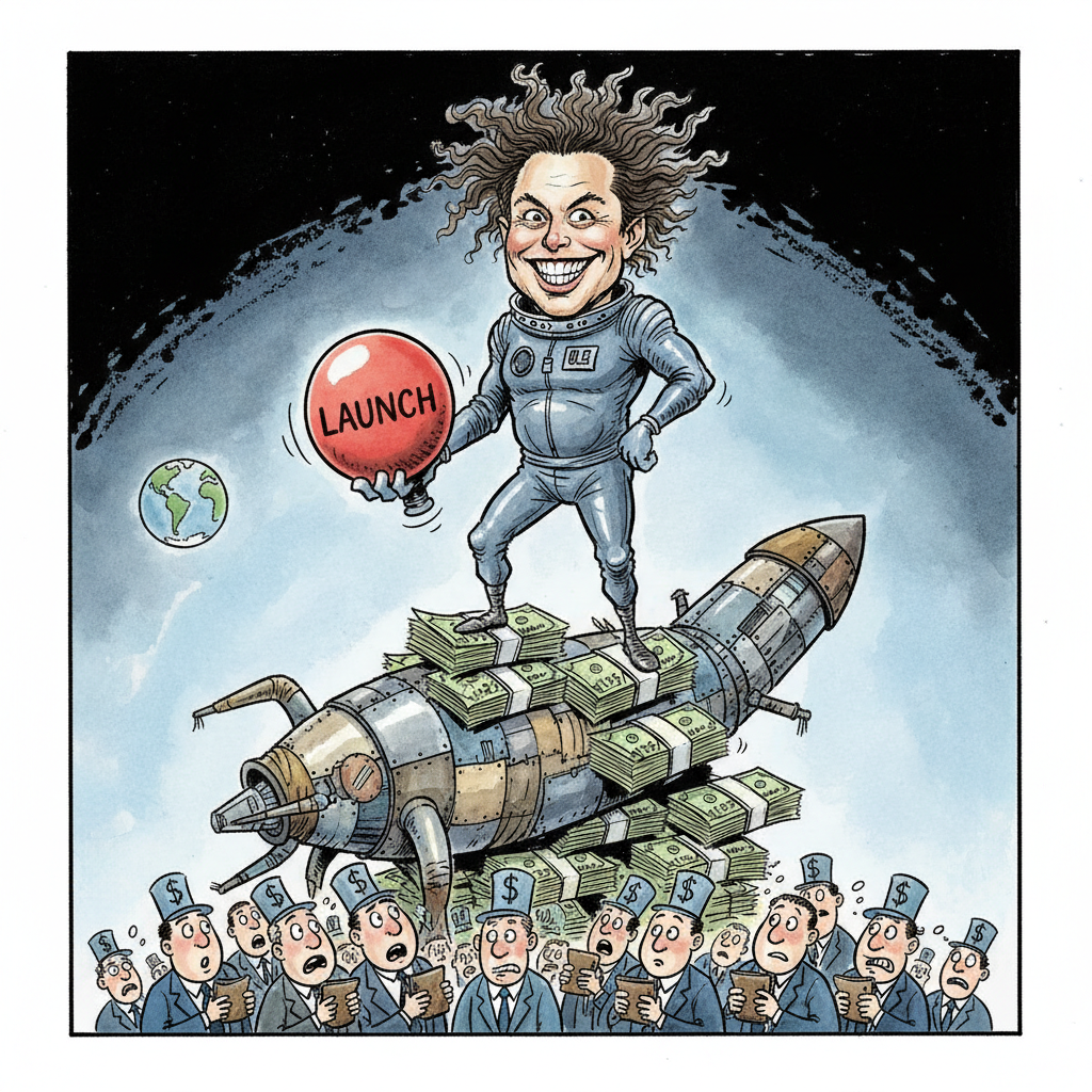 SpaceX IPO: Because Earth Was Getting Too Crowded With Our Money
