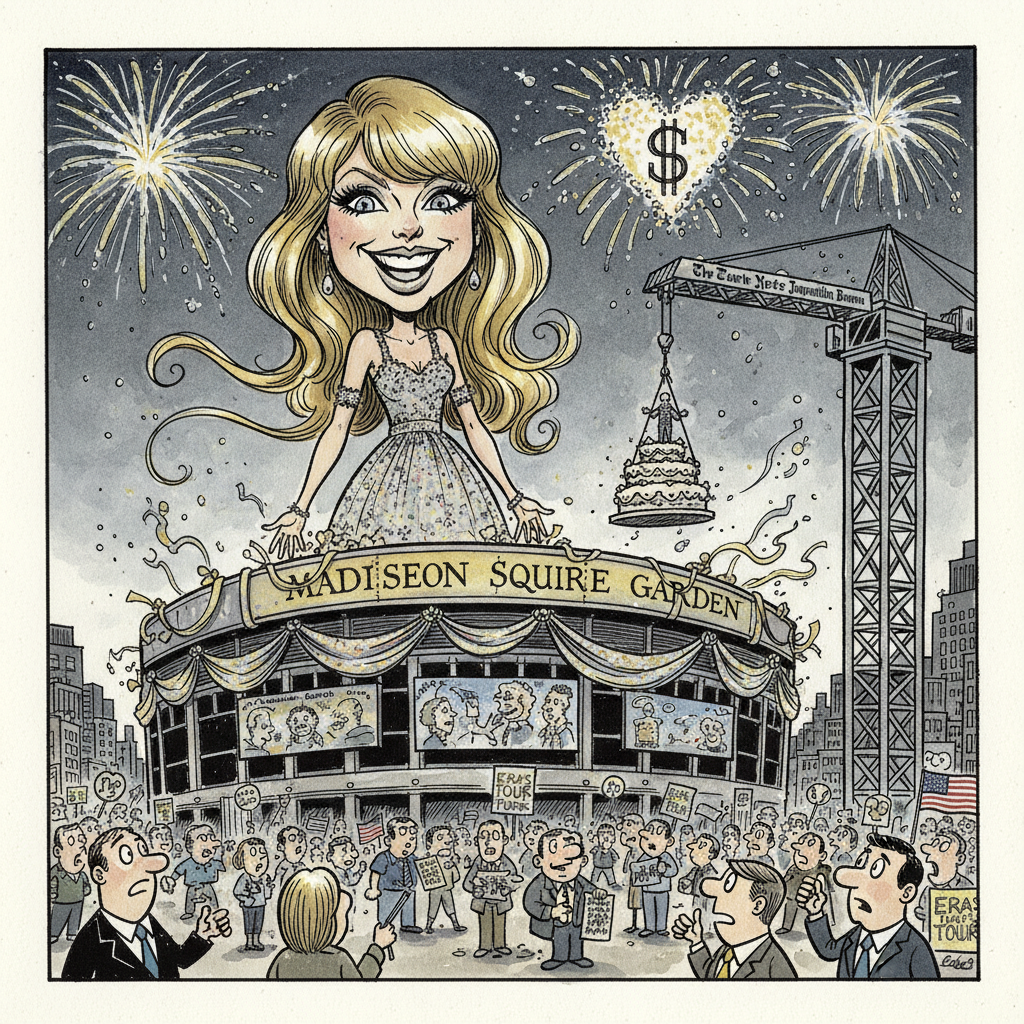 Swift Secures MSG for 'Intimate' July 4th; Nation Prepares for Mandatory Enjoyment