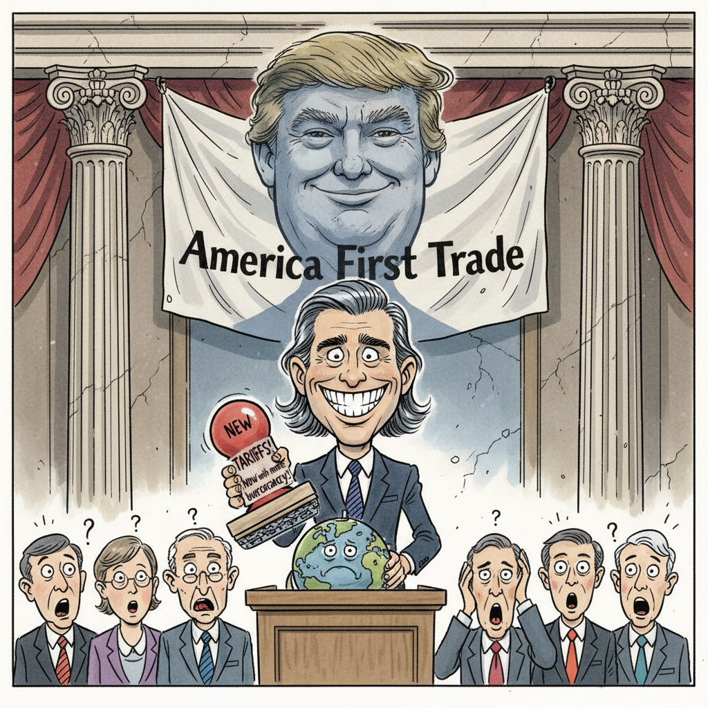 "Tariffs, But Make Them Fashion," Says Trump's Trade Czar, As Global Commerce Braces for Re-brand