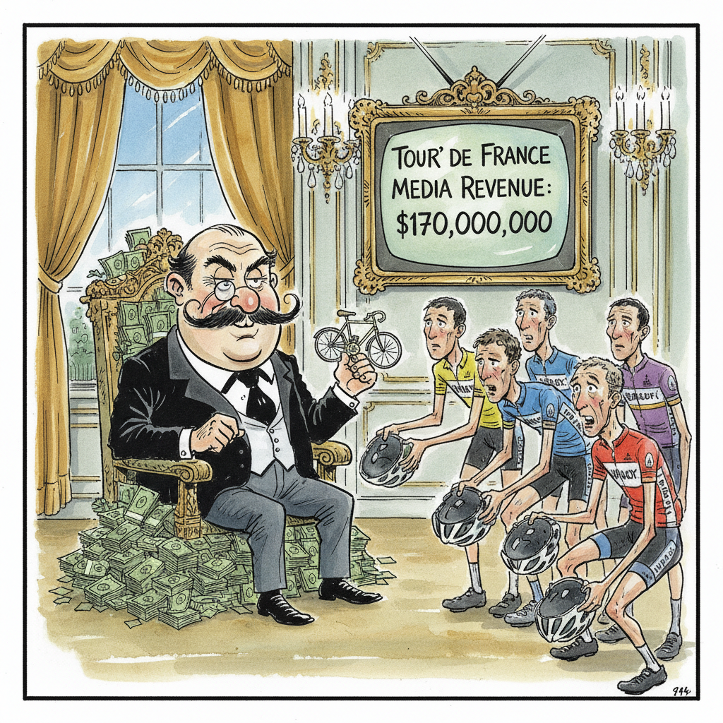 Tour de France Organizers Offer Cyclists 'Participation Trophies,' Sans Participation Revenue