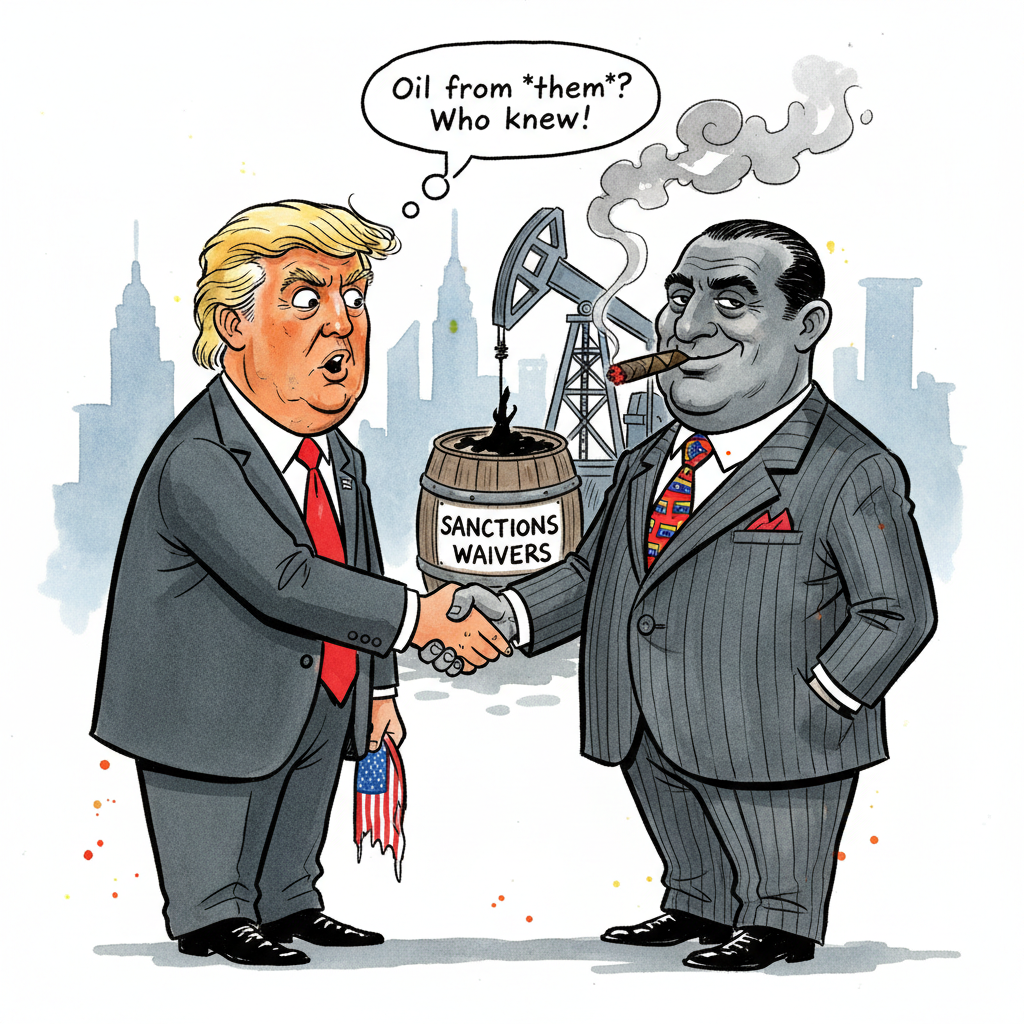 Trump Discovers Shocking Truth: Oil Comes From… Oil Companies?