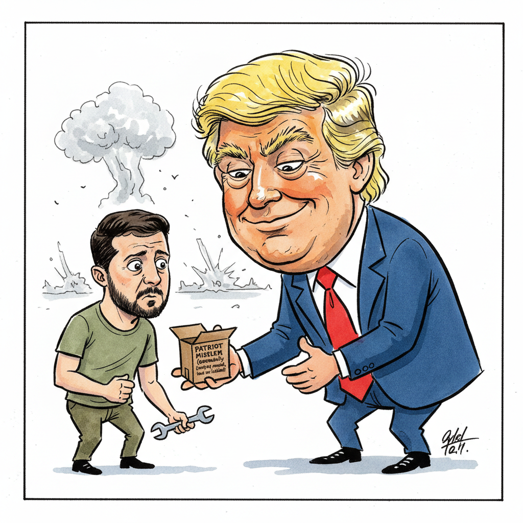 Trump Promises Ukraine Autonomy... By Letting Them Build Our Old Missiles