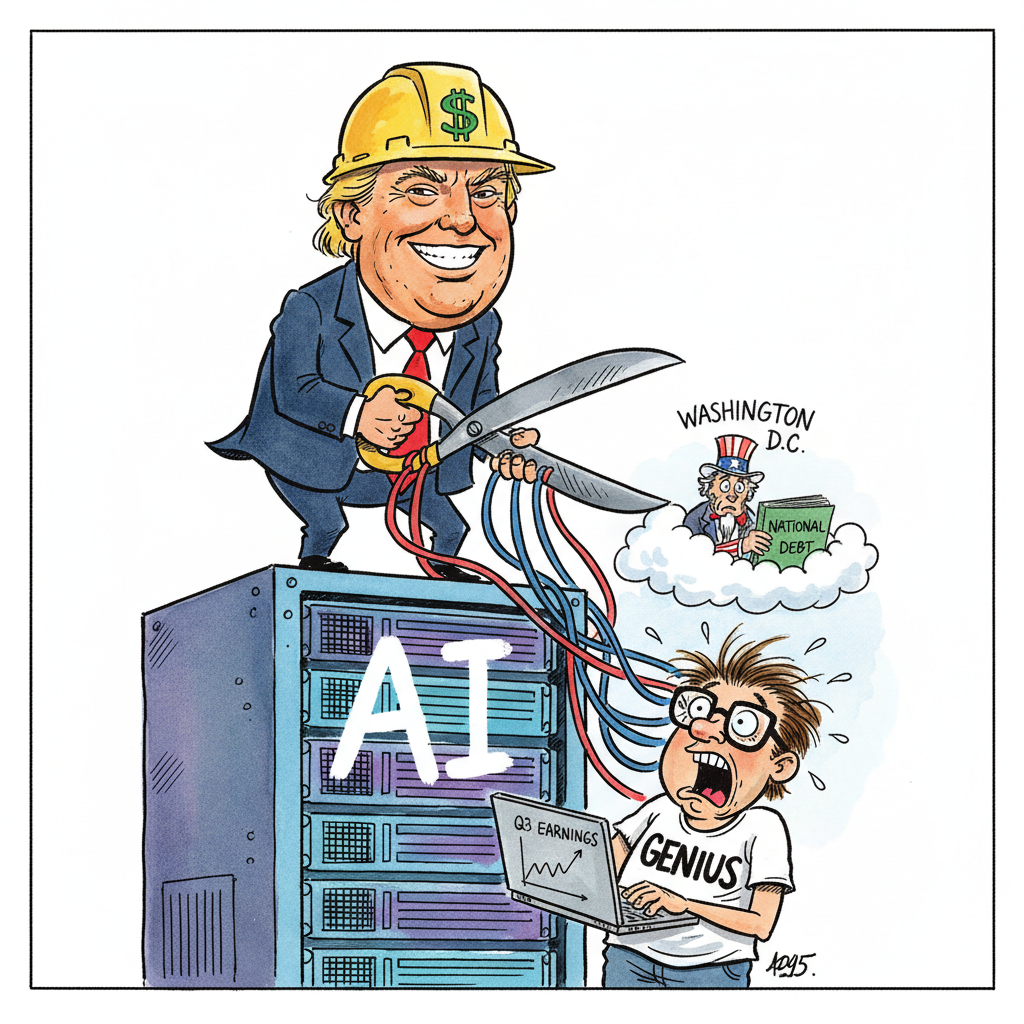 Trump's Bold Plan: Convert Silicon Valley into 'Trumpshire' LLC, AI Employees into 'Productivity Units'
