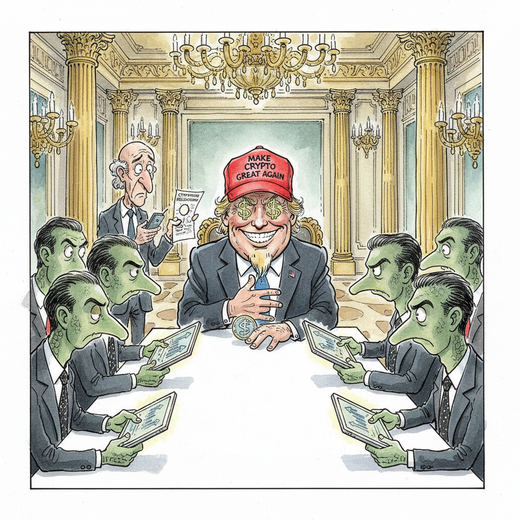 Trump's Gold-Plated Crypto Yacht Sinks, Mandates Rescue by Congress