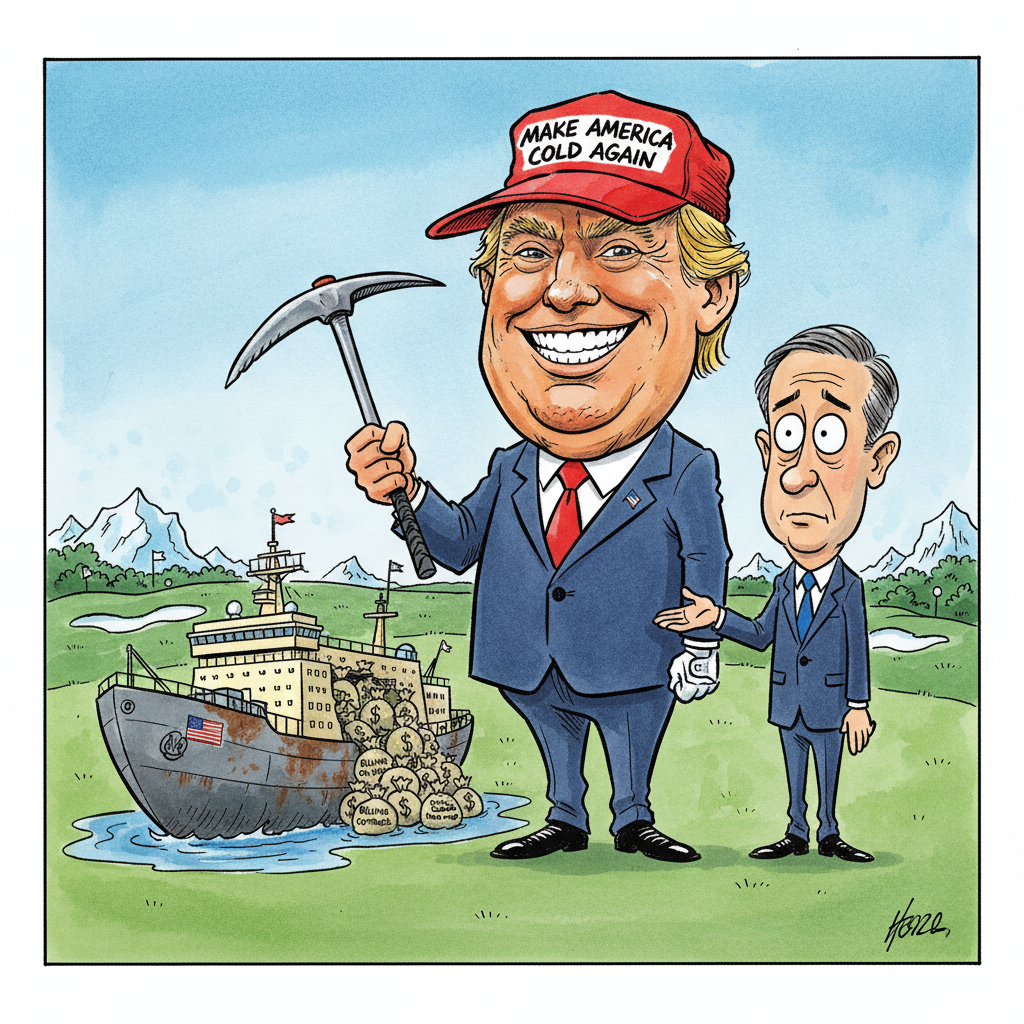 Trump's 'Ice-Capades' Project Skates Billions Straight to No-Bid Contractors