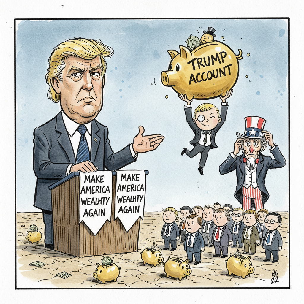 Trump's Investment 'Legacy' Fund Leaves Millions of American Children Underexposed… to Capitalism