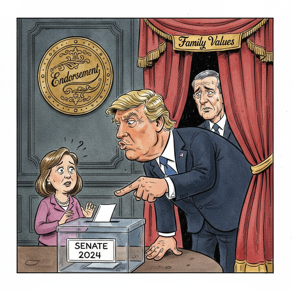 Trump's Latest Endorsement Strategy: Familial Osmosis and Other Hereditary Genius Schemes