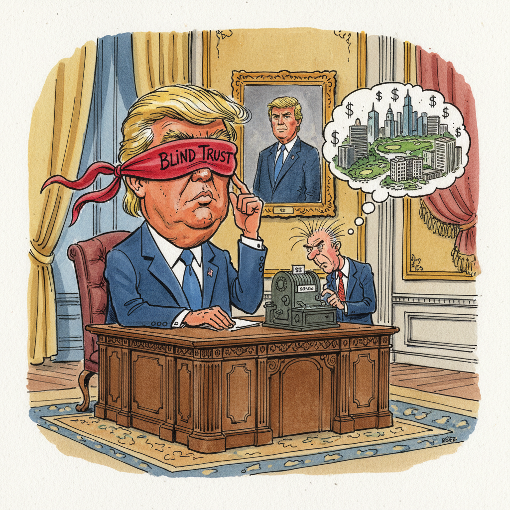Trump's Portfolio: 'Outsourced to Genius,' Says Source Familiar with Not-So-Blind Trust
