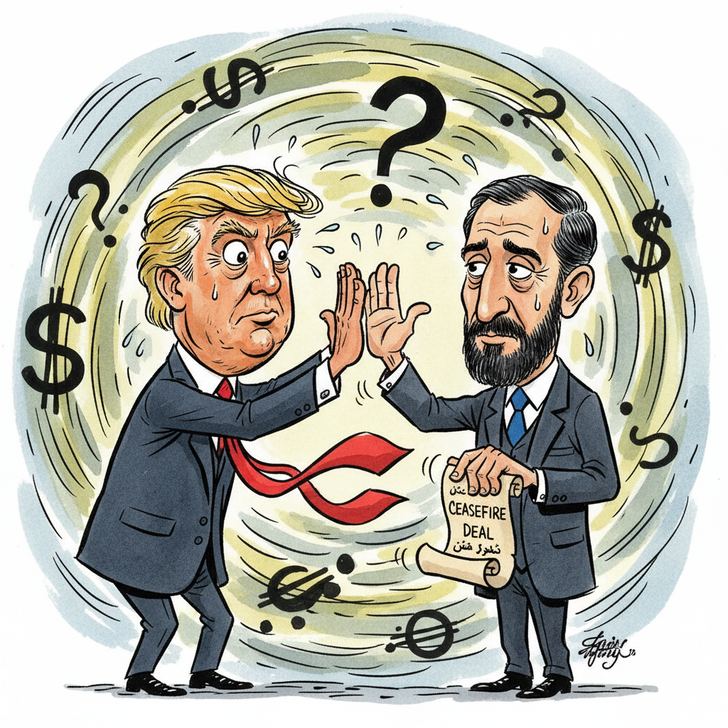 Trump's Thirst Trap: Is That a Cease-Fire Deal in Your Pocket or Are You Just Happy to See Me?