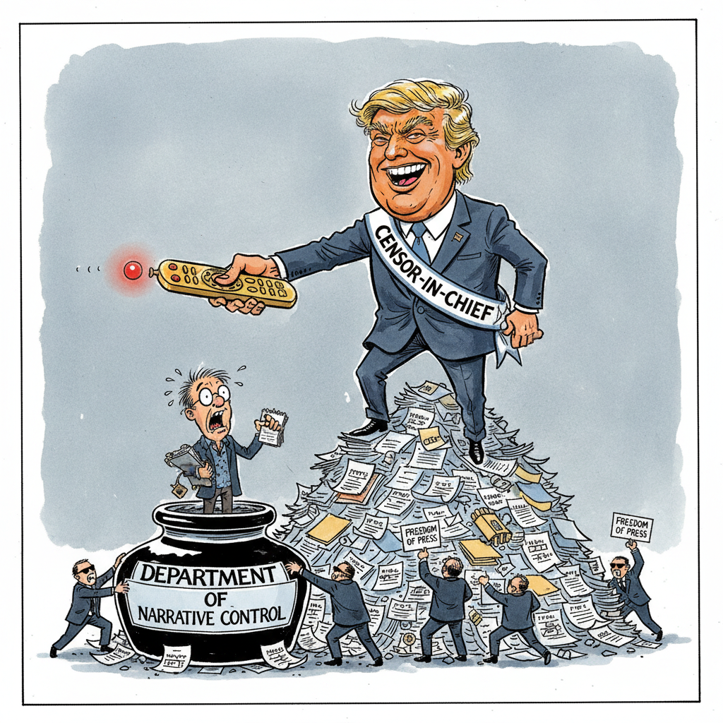 Trump Unveils 'Freedom-of-Speech Suppression Protocol, Version 3.0 Beta'