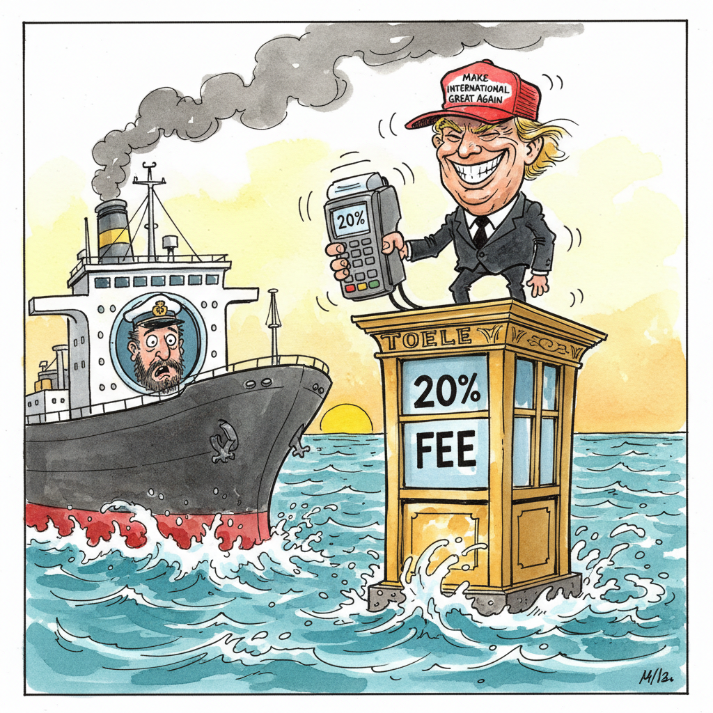 Trump Unveils Revolutionary 'Maritime Vending Machine' for Global Trade