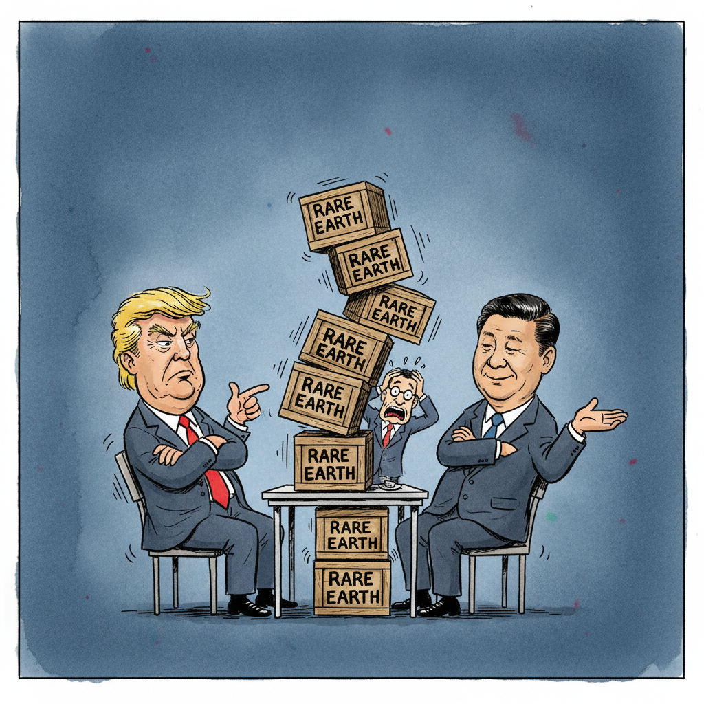Trump & Xi to Discuss Rare Earths: Will They Be Mined From a Mountain of Shared Blame?