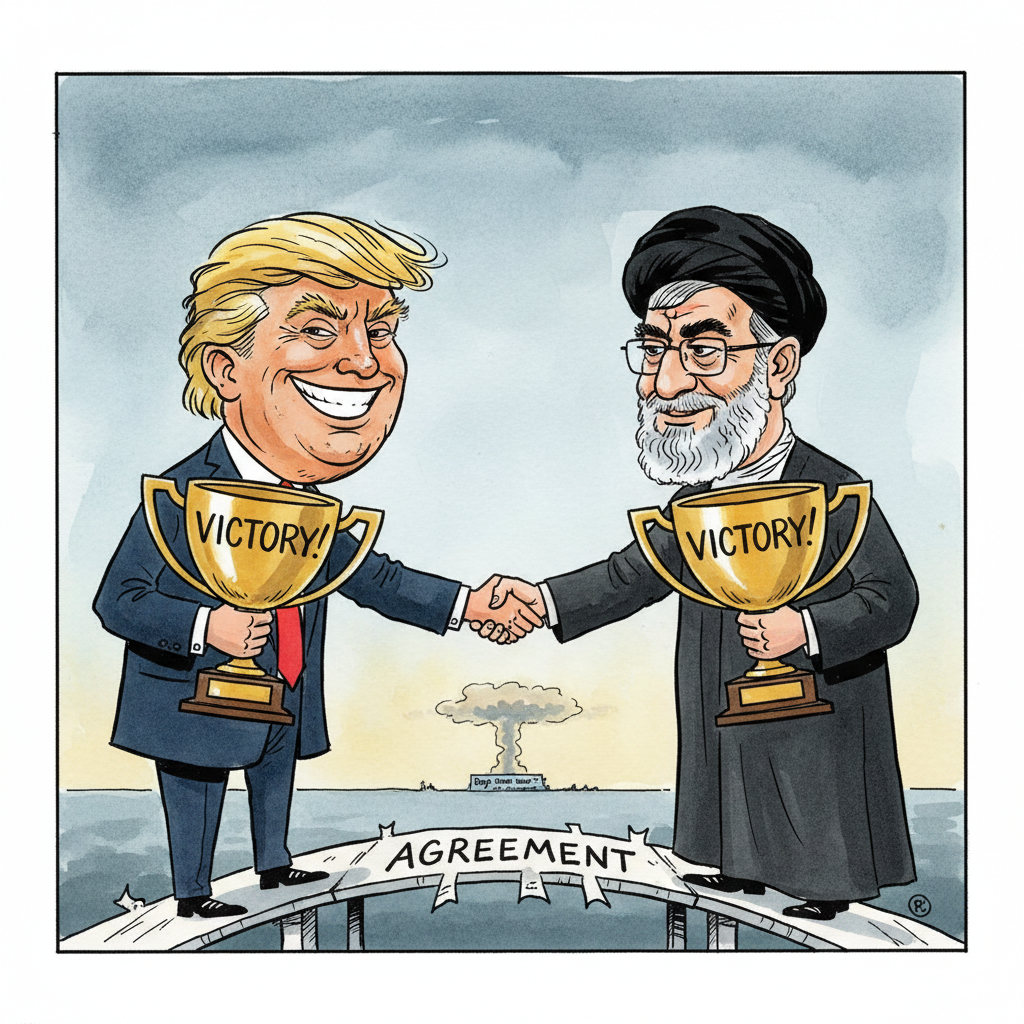 U.S. and Iran Achieve Perfect Stalemate of Mutual Self-Congratulation