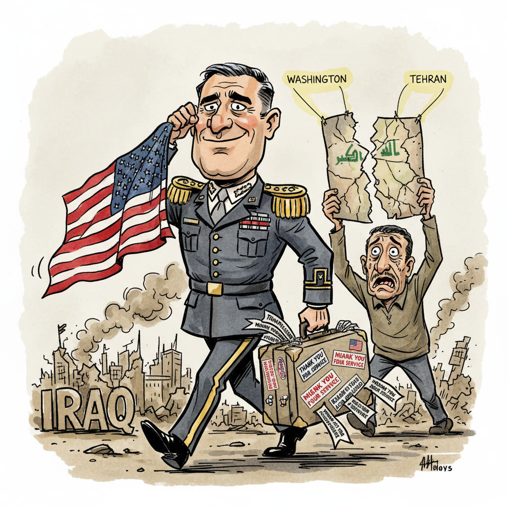 U.S. Military, After 20 Years of 'Help,' Abandons Iraq to Fête Its Own Strategic Prowess