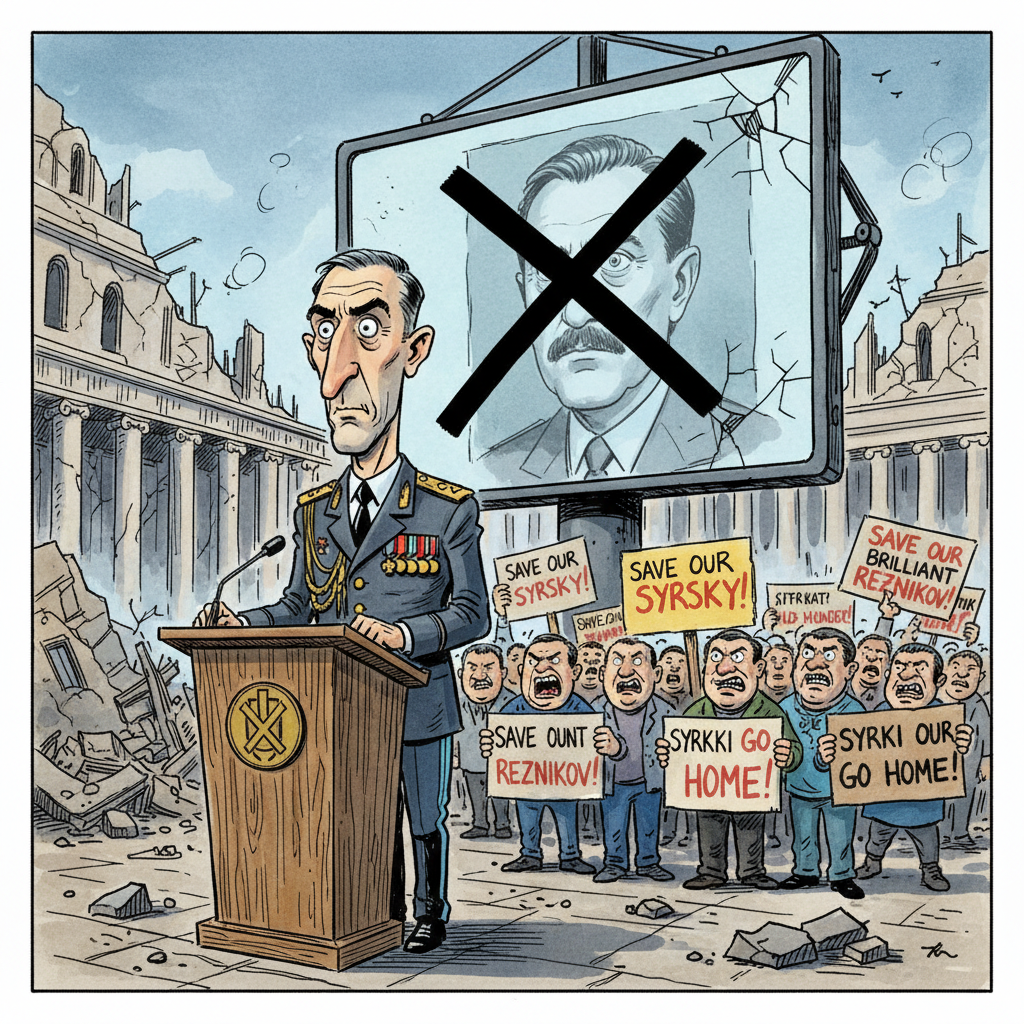 Ukraine's New Top General Unveiled as 'Surprisingly' Unpopular With The Precisely Wrong Faction