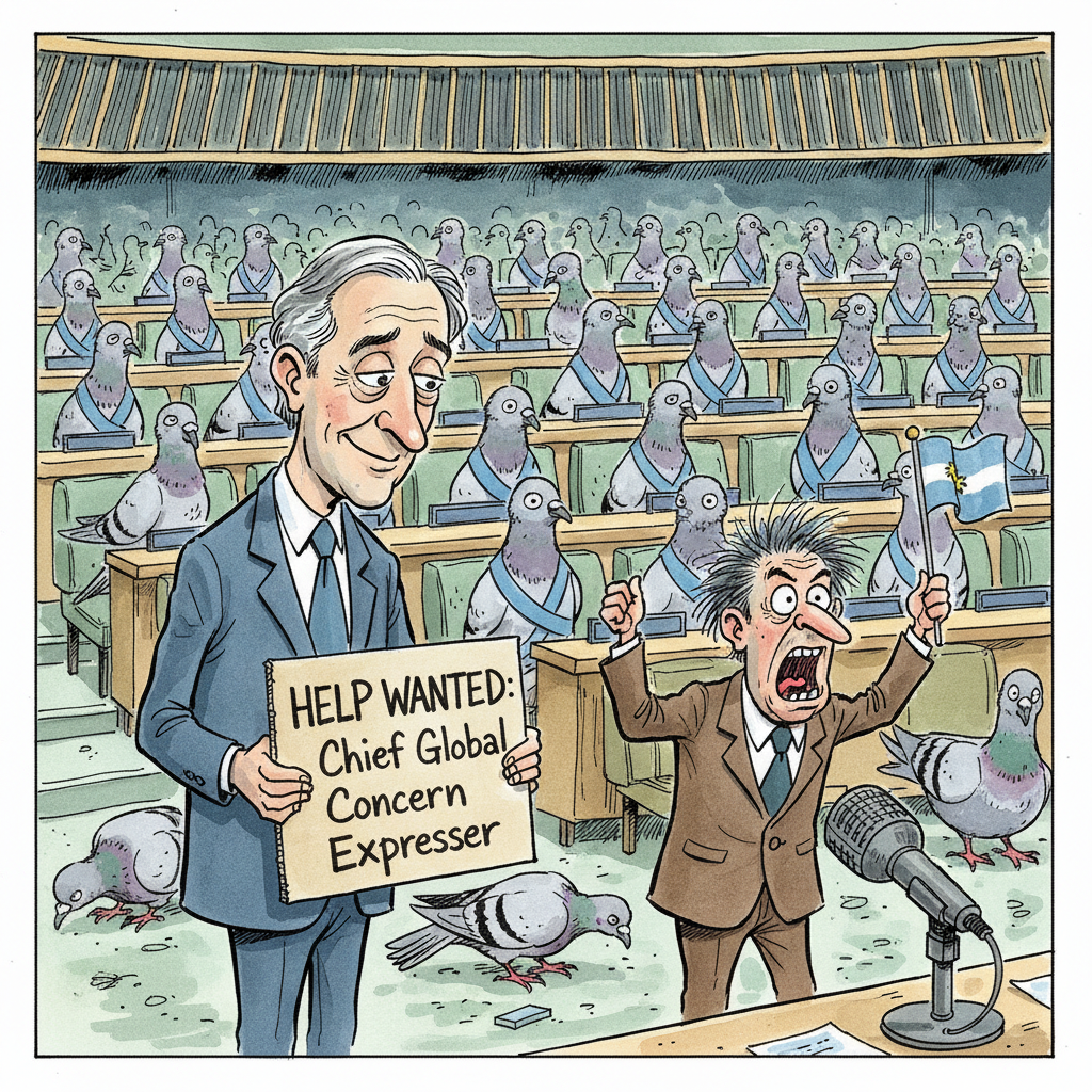 UN General Assembly Gathers to Reschedule 'Confronting Crises' for Next Year, Elect New High-Paid Scapegoat