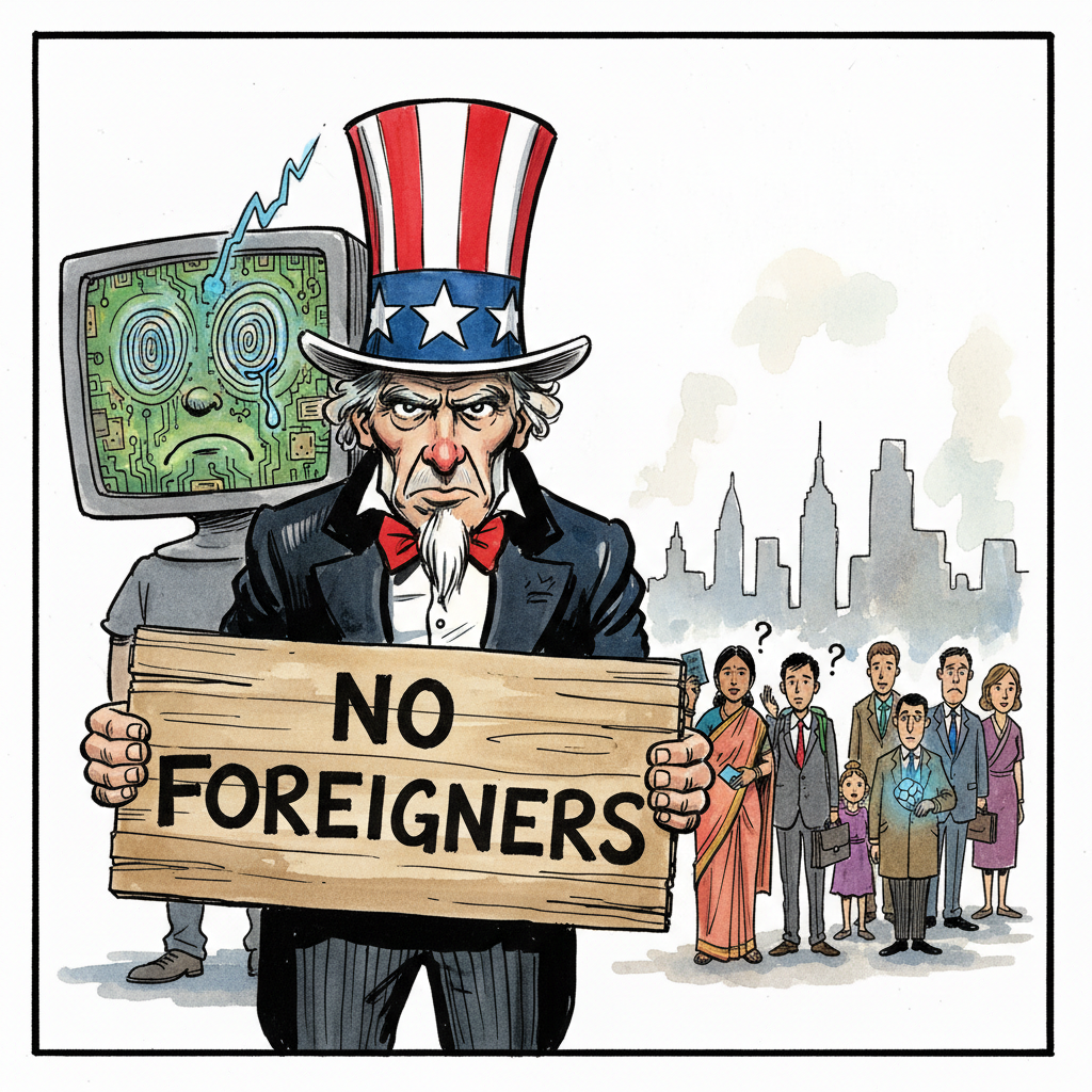 Uncle Sam Puts AI on 'No-Fly List' For Non-Citizens, Citing Imaginary 'Thought Crimes'