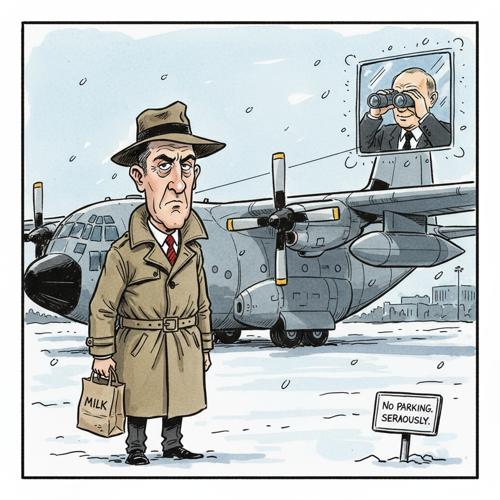 Undercover CIA Director 'Just Popped In' to Moscow for 'Some Milk'