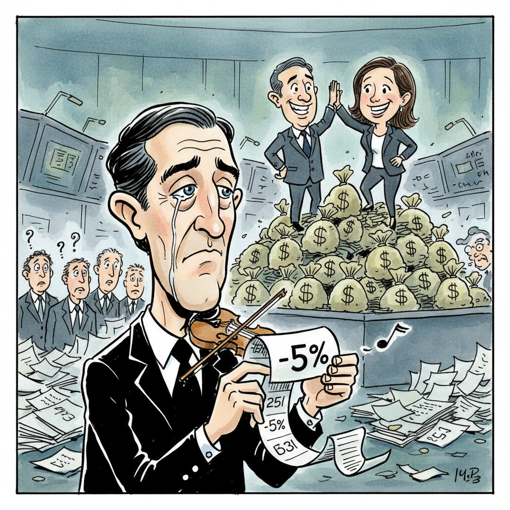 Wall Street Lament: A Single Tear for the Multi-Millionaires