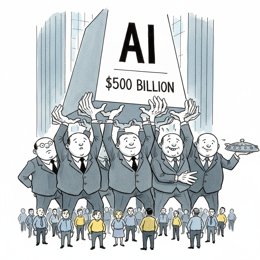 Wall Street Unveils Revolutionary 'Pay-to-Play' Scheme for Our Glorious AI Overlords