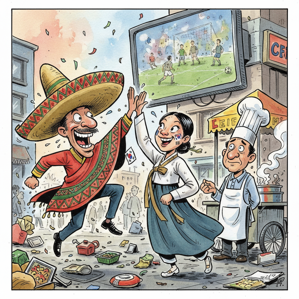 World Cup Prompts Brief, Yet Fiscally Irresponsible, Intercultural Friendship